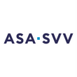 ASA-SVV-Logo auf weissem Hintergrund.