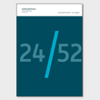 Jahresbericht 2024 Titel mit 24/52 Design.