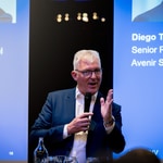 Urs Arbter spricht am Forum Assurances