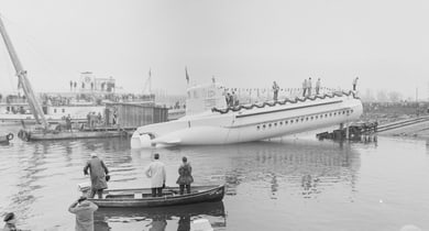 U-Boot Mesoscaphe an der Expo 64