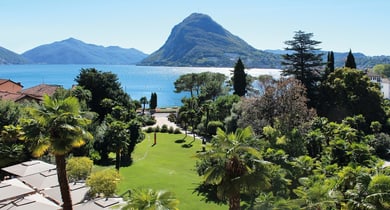 View from Albergo Villa Castagnola