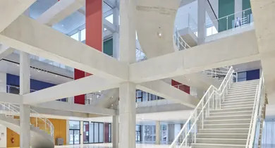 Innenansicht des HSG Learning Center