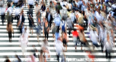 Beschäftigte Menschen