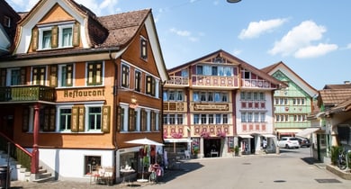 Häuserzeile Appenzell
