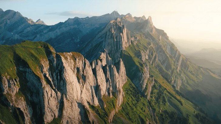 Sonnenaufgang Schweizer Berge