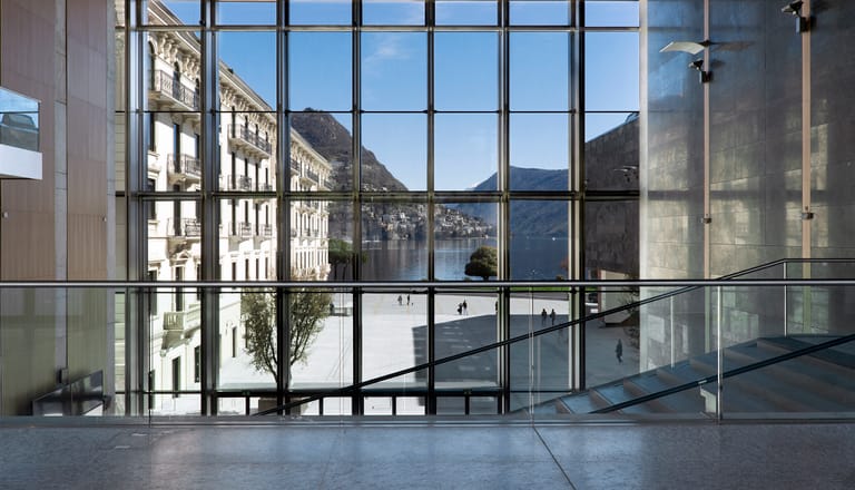 LAC Lugano Aussicht Lago di Lugano