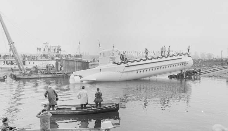 U-Boot Mesoscaphe an der Expo 64