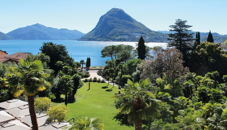 View from Albergo Villa Castagnola