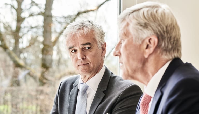 Thomas Helbling und Rolf Dörig