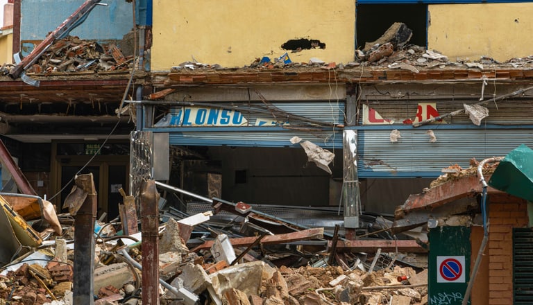 Zerstörungskraft eines Erdbebens