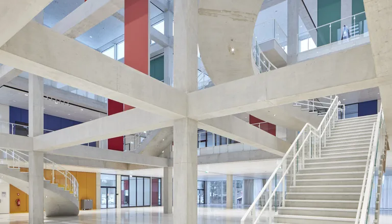 Innenansicht des HSG Learning Center 