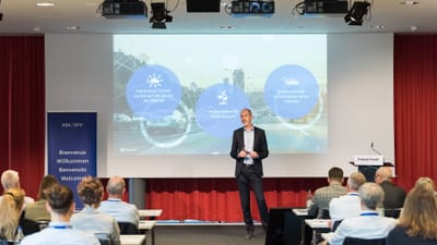 Roland Friedli am moderieren